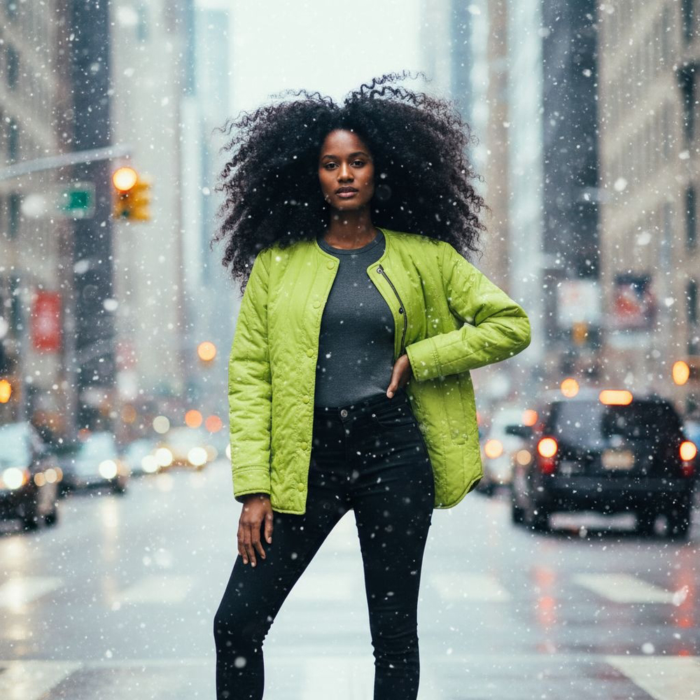 Unisex Gorpcore Banana Republic Olive Lime Green Reversible Utility Jacket